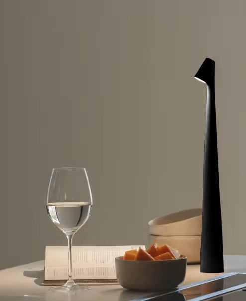 LED Desk Lamp Black Cone