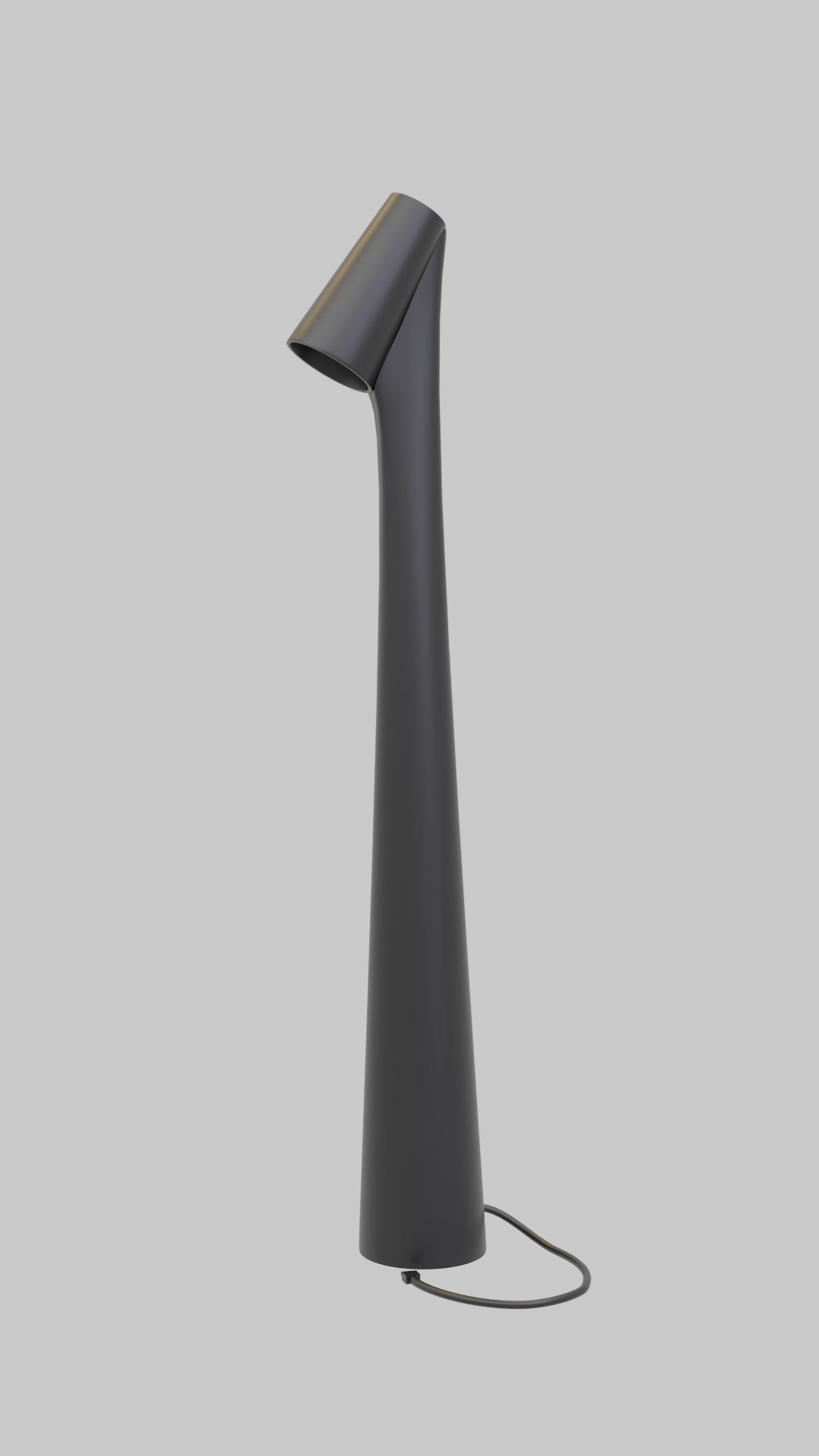 LED Desk Lamp Black Cone